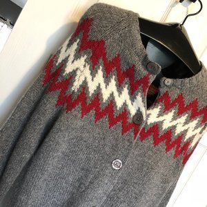 Argyle Button Down Sweater